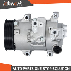 toppartz A/C Compressor With Clutch For Toyota Corolla & Matrix 2.4L 2009-2013
