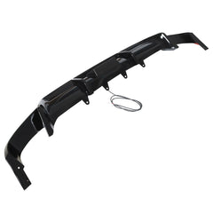 TOPPARTZ Rear Bumper Diffuser Lip For 2018 2019-2021 Toyota Camry Glossy Black