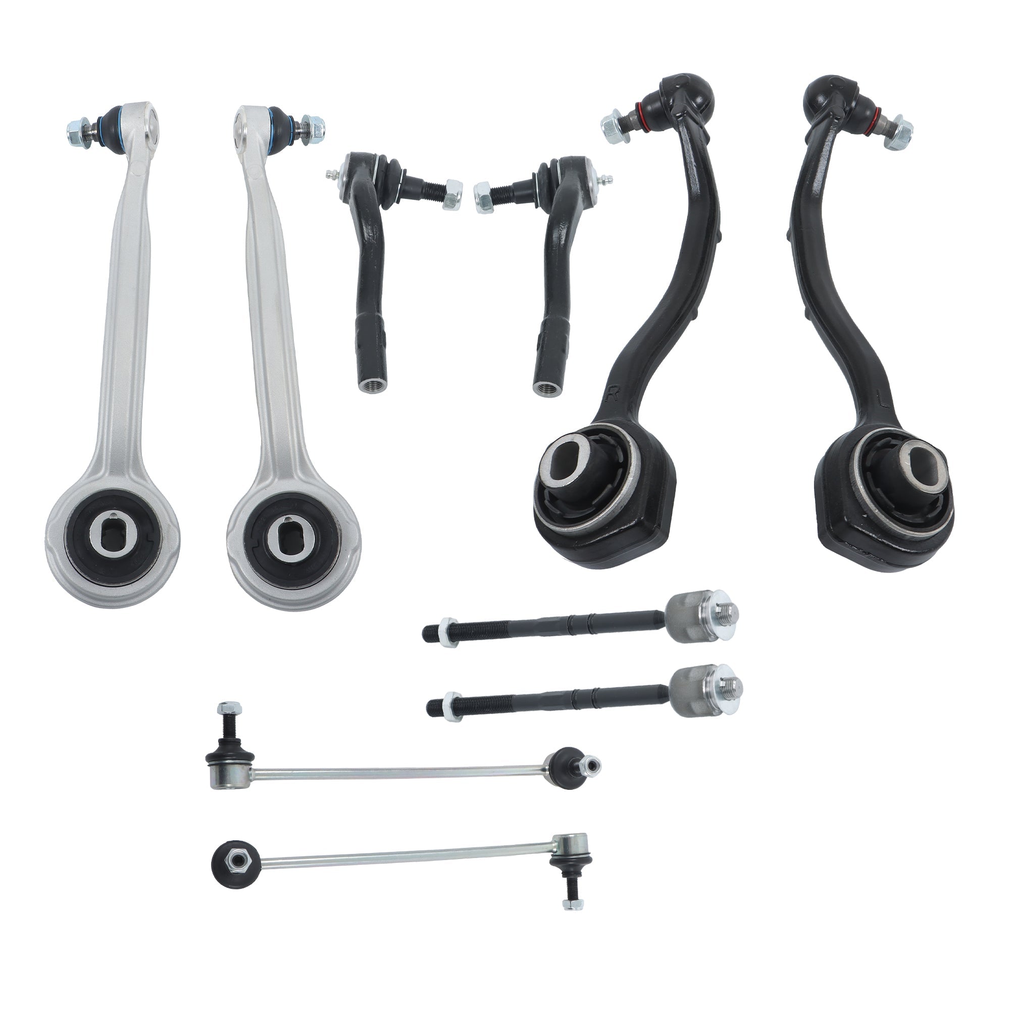 TOPPARTZ Front Upper & Lower Control Arms For 2001-2005 Mercedes-Benz C320 & C240