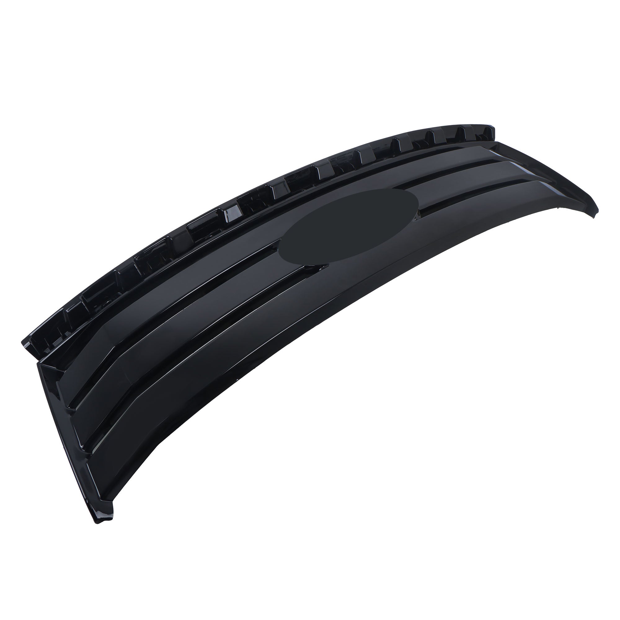 TOPPARTZ Front Bumper Upper Grille Gloss Black For 2007 2008-2010 Ford Edge