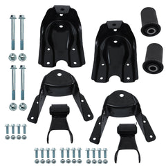 TOPPARTZ Rear Leaf Spring Shackle Hanger Bracket Repair Kit For 1988-97 GMC C2500