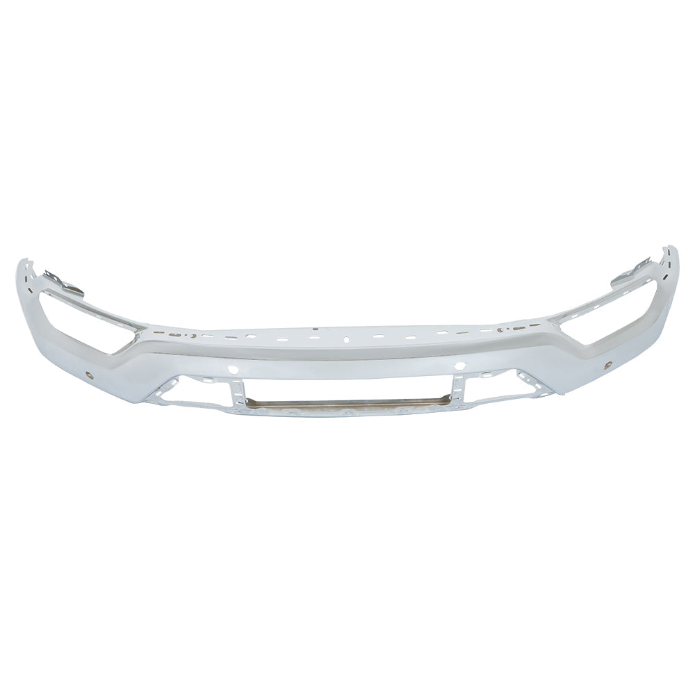 TOPPARTZ Steel Front Bumper Chrome With 6 Sensor Holes For 2021-2023 Ford F-150