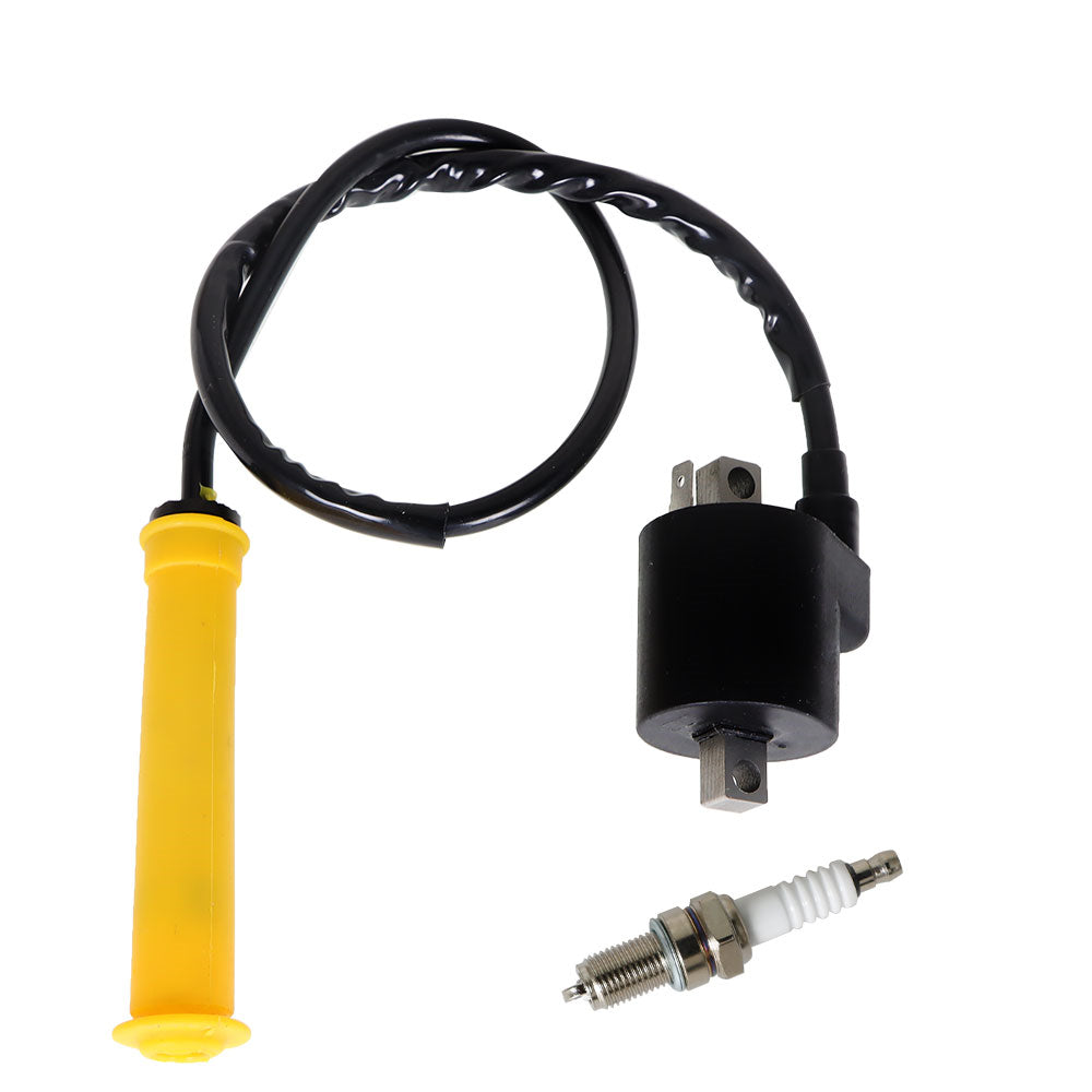 For Honda FOURTRAX FOREMAN 500 TRX500 FE/FM 2005 - 2011 Ignition Coil Spark Plug
