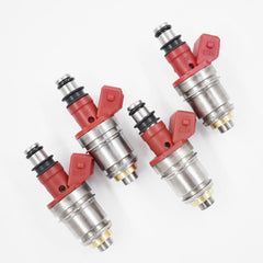 TOPPARTZ Fuel injectors For 1990-1994 Nissan D21 Pickup 2.4L 4 Pcs 16600-86G00