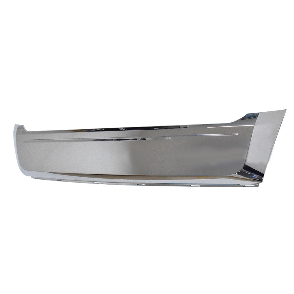 TOPPARTZ Front Lower Bumper Grille Molding Trim For Ford Edge 2011-2014 Chrome