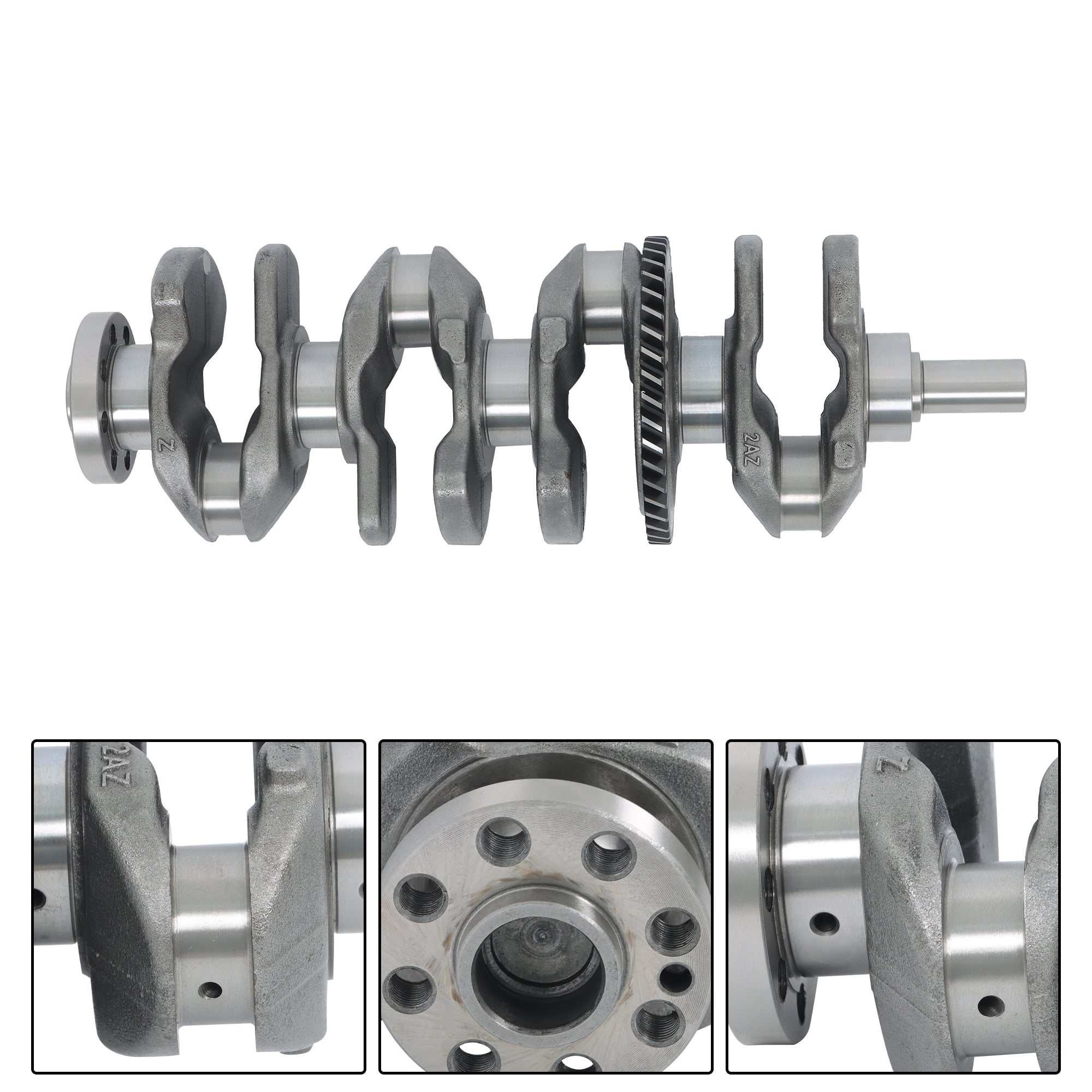 TOPPARTZ Crankshaft & Con Rods & Bearings Kit For Toyota Camry Scion 2AZFE 2.4L