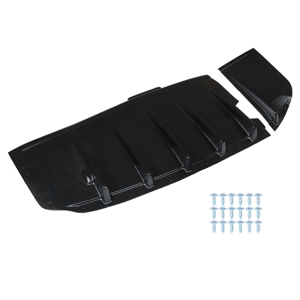 TOPPARTZ Rear Bumper Diffuser Splitter For 2004 2005-2007 Subaru Impreza WRX STI