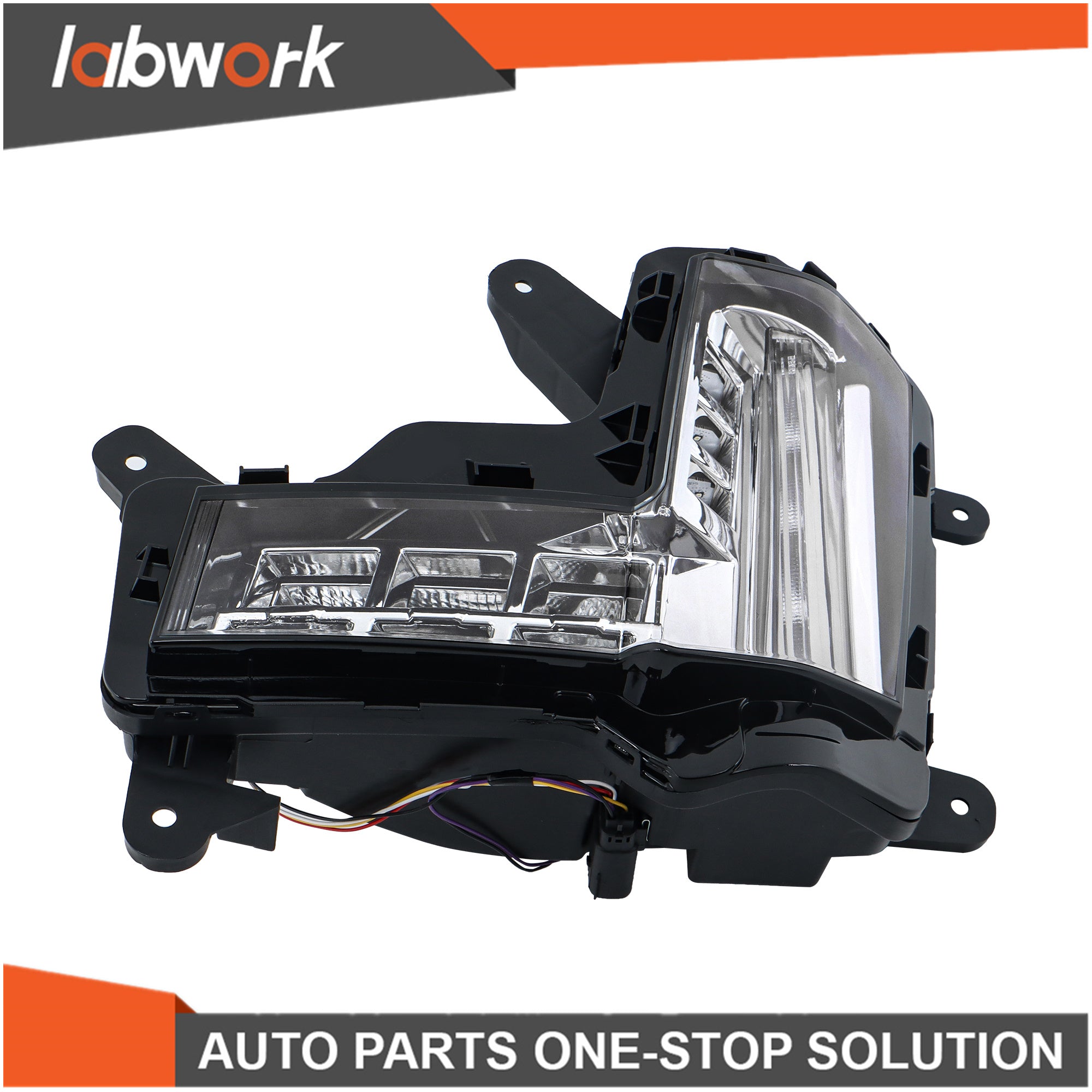 TOPPARTZ LED Fog Lights Lamp For 2015-2020 Cadillac Escalade w/o Crash Brake Left