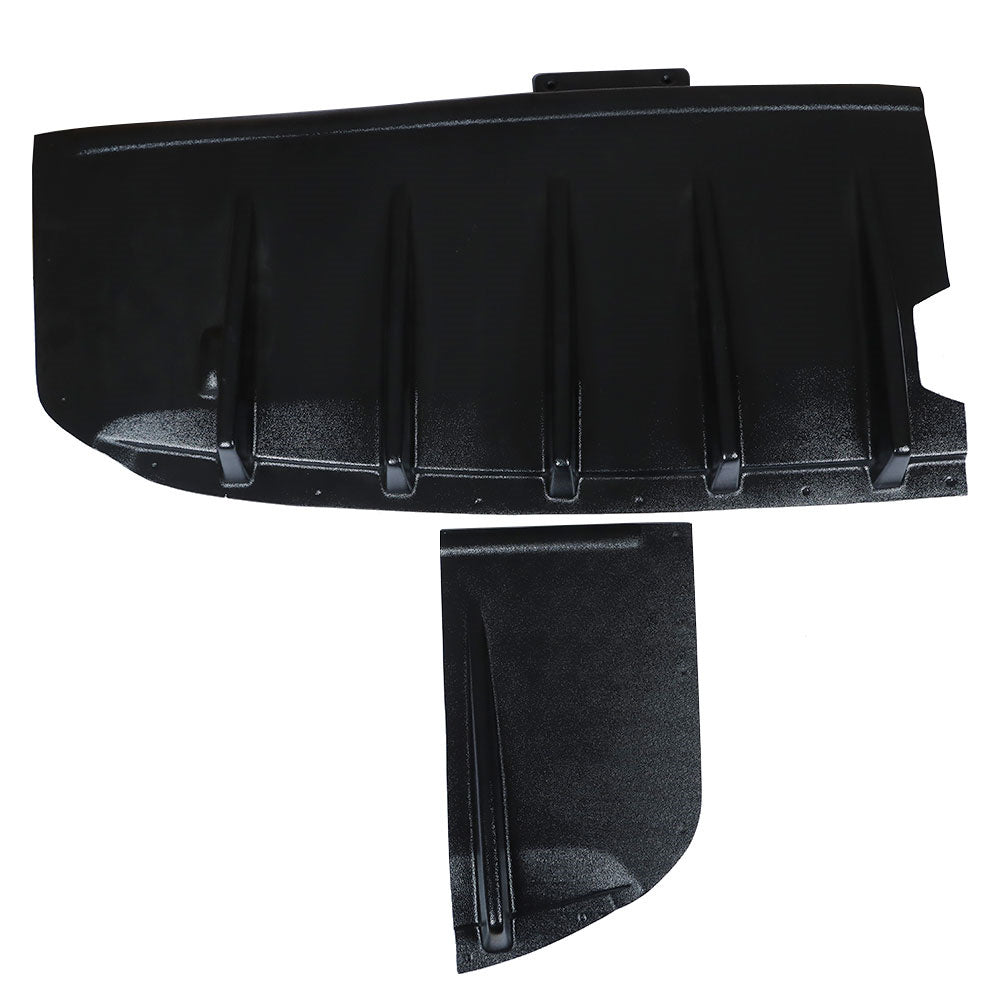 TOPPARTZ Rear Bumper Diffuser Splitter For 2004 2005-2007 Subaru Impreza WRX STI