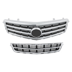 TOPPARTZ Front Upper Grille Lower Grill Trim Molding For 2013-2014 Cadillac ATS