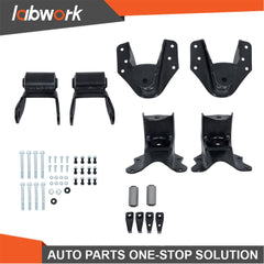 TOPPARTZ Real Leaf Spring Forward Rearward Hangers and Shackles 1999-07 For Ford