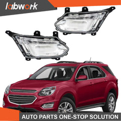 TOPPARTZ LED Bumper Fog Lights For 2016-2017  Chevrolet  Equinox L LT Left+Right