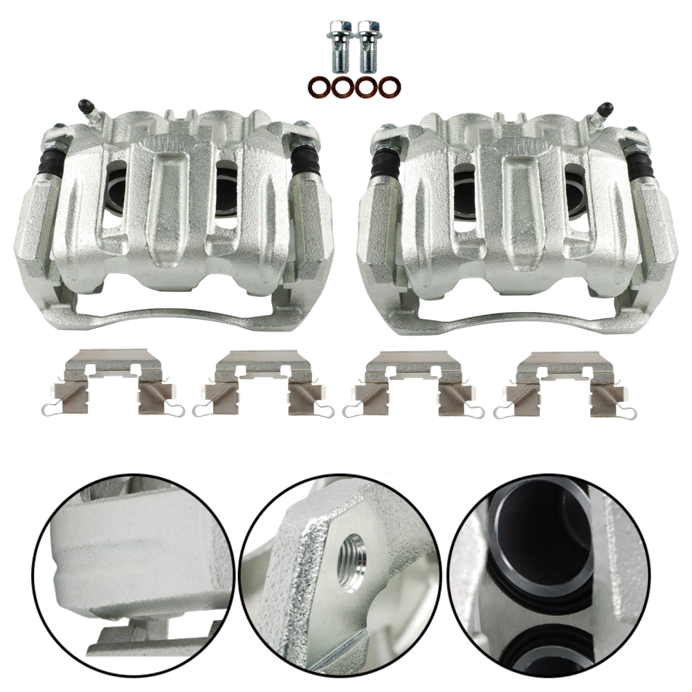TOPPARTZ Front Brake Calipers For 2007-2016 Honda CR-V 2005-2010 Odyssey