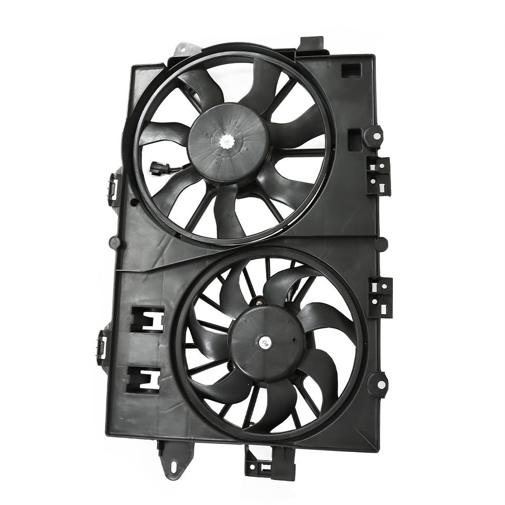 TOPPARTZ Radiator Condenser Fan Assembly For 2006-2008 Chevy Pontiac Torrent 3.4L