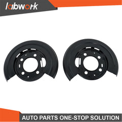 TOPPARTZ Pair LH & RH Brake Plates Dust Shield for Ford F-250 F-350 Super Duty