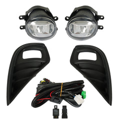 TOPPARTZ Right&Left LED Fog Lights For 2020-2022 Toyota Highlander W/Switch Wires