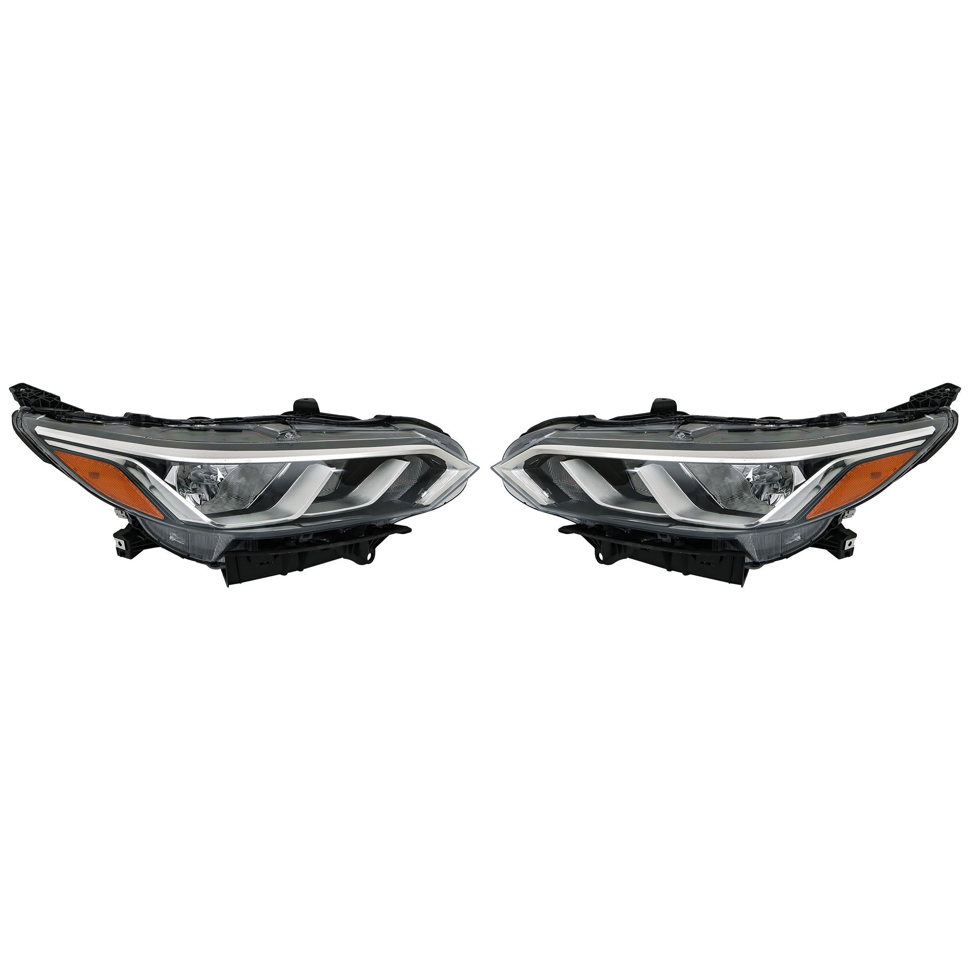TOPPARTZ Left+Right Headlights For 2020-2022 Nissan Sentra S/SV Halogen Headlamps 260606LB0A