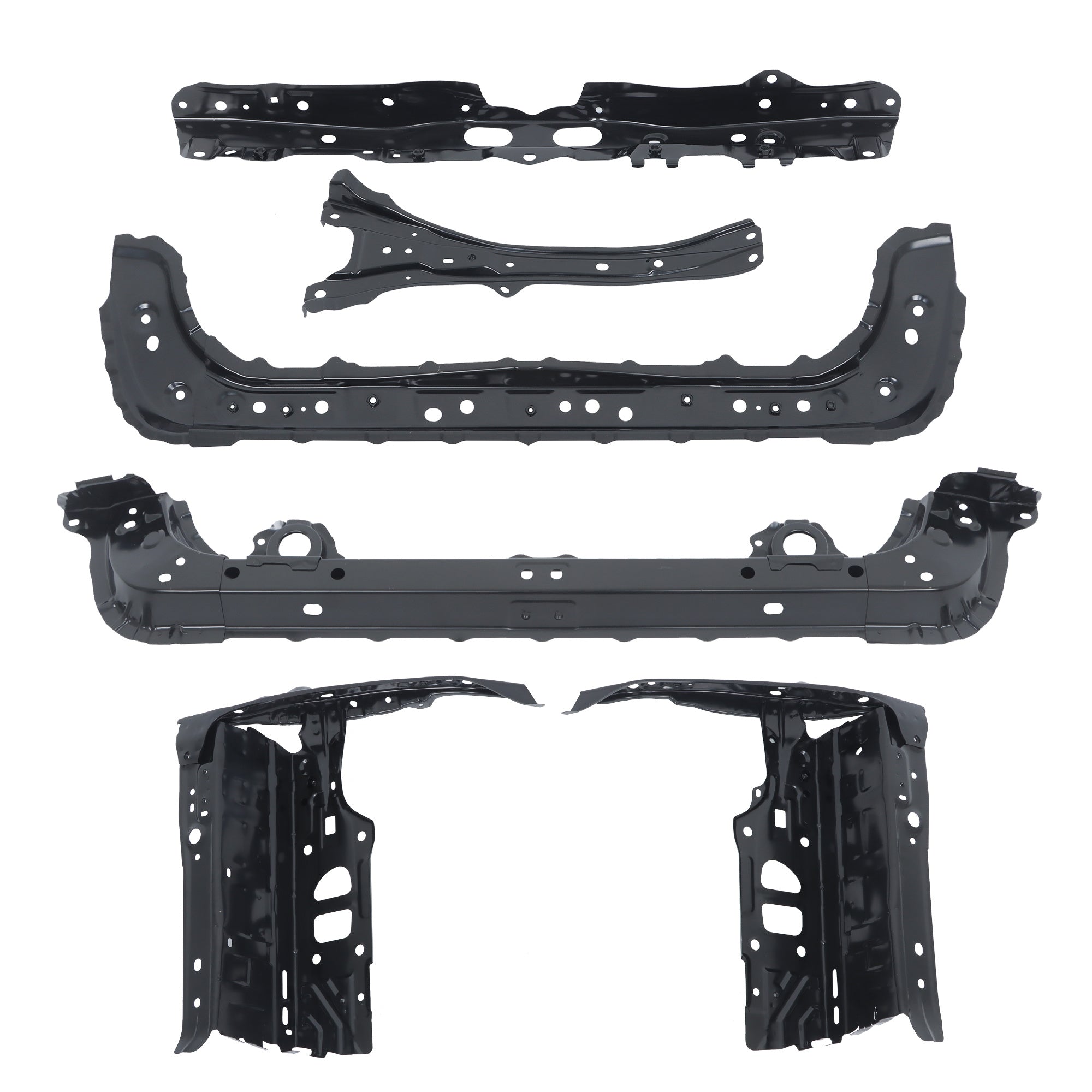 TOPPARTZ 6PC Radiator Support For Subaru Outback Legacy 2020 2021-2023 2024