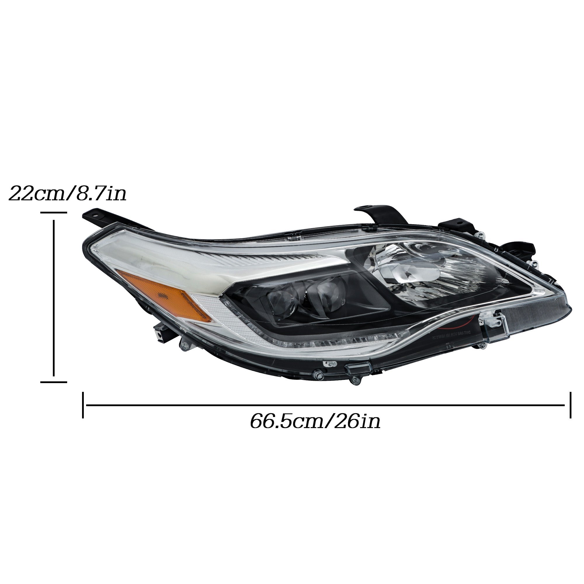 For Toyota Avalon 2013-15 Headlights Set HID/Xenon Headlamp NO HID Bulbs/Ballast