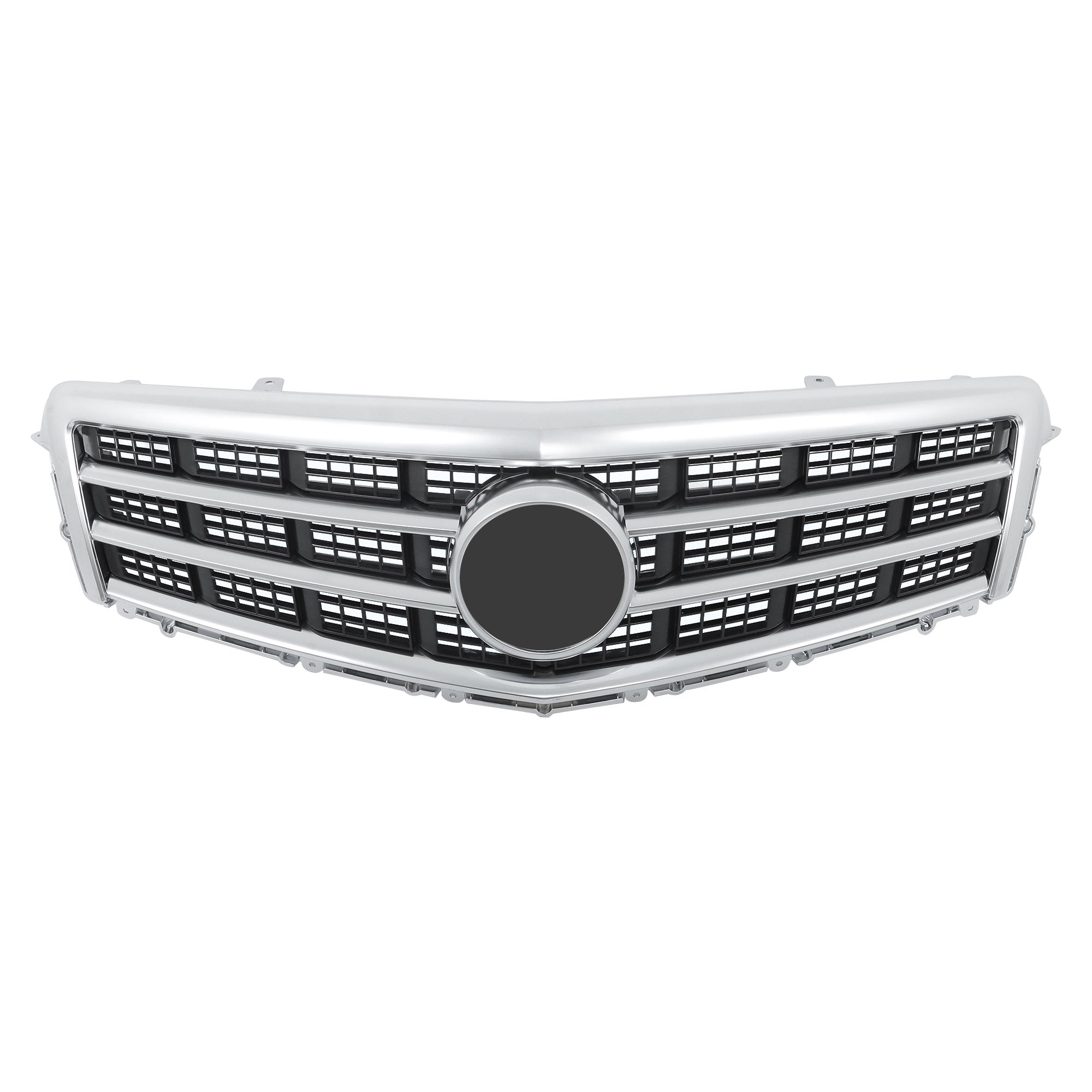 TOPPARTZ Front Upper Grille Lower Grill Trim Molding For 2013-2014 Cadillac ATS