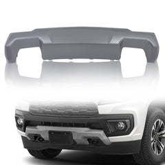 TOPPARTZ Front Bumper Fascia Skid Plate Dark Silver For 2021-2022 Colorado