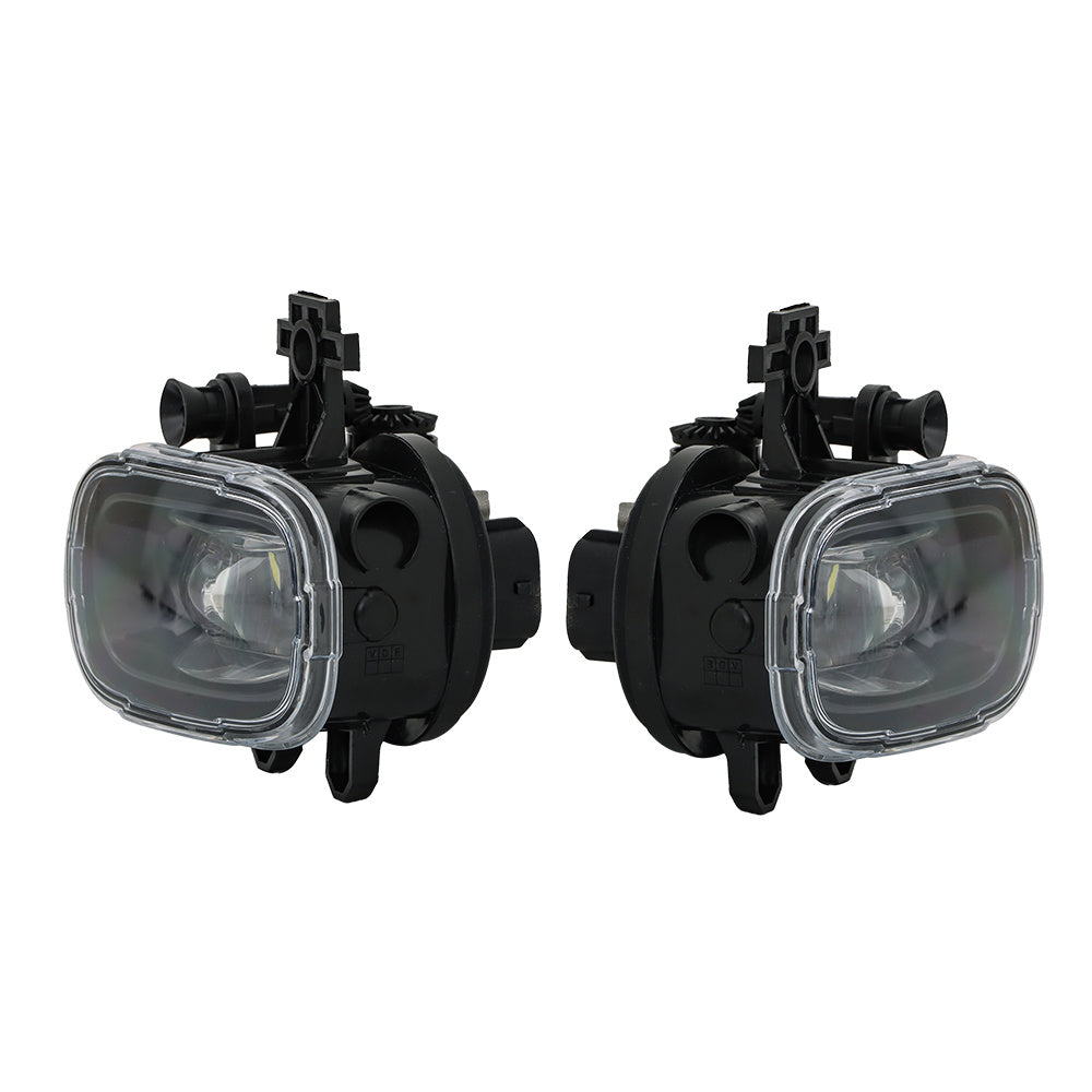 TOPPARTZ Front LED Fog Lights DRL Lamps For 2021-2023 Nissan Kicks Clear Kit