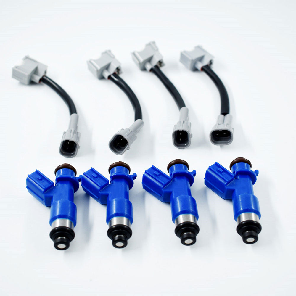 TOPPARTZ Fuel Injectors w/ Adapters For 1997-2001 Honda?Civic Acura?Integra 4pcs