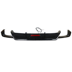 TOPPARTZ Rear Bumper Diffuser Lip For 2018 2019-2021 Toyota Camry Glossy Black