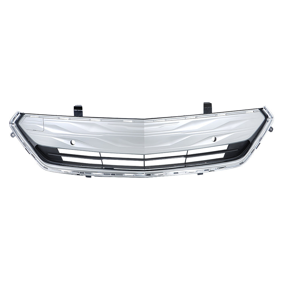 TOPPARTZ Front Lower Grille Silver 84036280 Grill For 2016-2019 Chevrolet Volt
