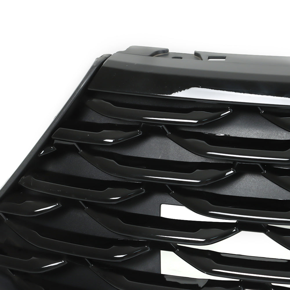 TOPPARTZ Front Grille For 2020-2022 Ford Explorer LB5Z-8200-GC Gloss Black