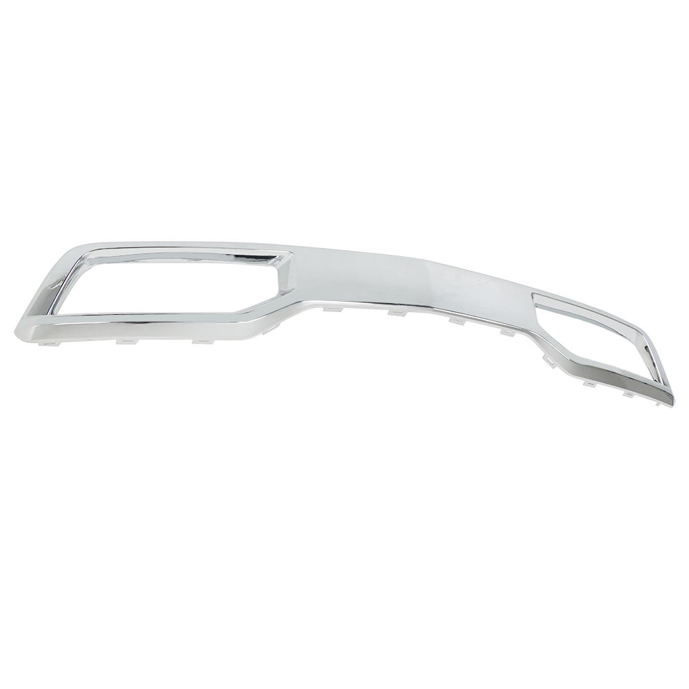 TOPPARTZ Front Bumper Fascia Skid Plate Chrome For 2019-2021 Chevrolet Silverado