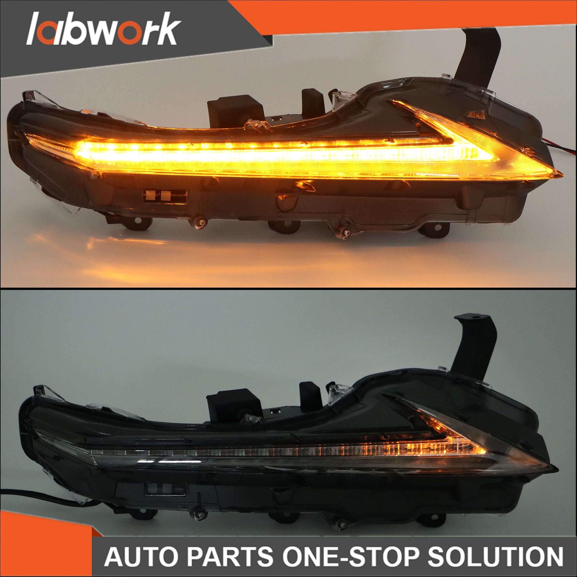 TOPPARTZ Daytime Running Lights DRL Fit For 2015-2021 Lexus NX200t/300/300h Right