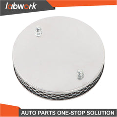 toppartz Pancake High Air Flow Chrome Air Filter For SU HS4 Carburettor 1.5Inch