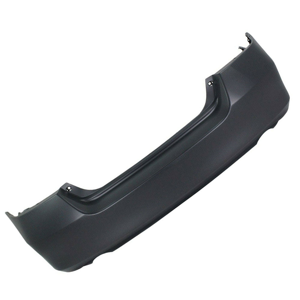 TOPPARTZ Rear Bumper Cover Primed Plastic For 2006-2007 Honda Accord Sedan