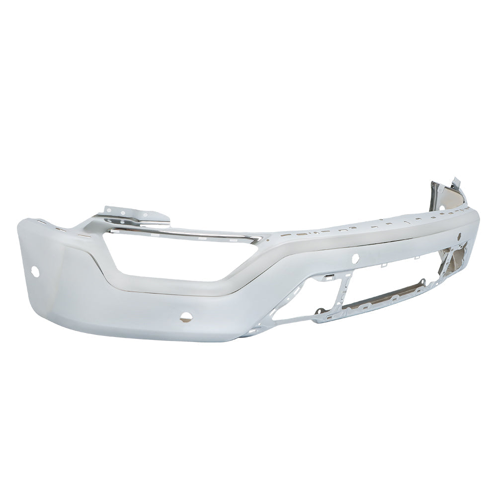 TOPPARTZ Steel Front Bumper Chrome With 6 Sensor Holes For 2021-2023 Ford F-150
