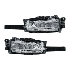TOPPARTZ LED DRL Fog Lights Lamp For 2020-2022 RX350 RX450h Passenger+Driver Side
