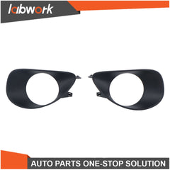 TOPPARTZ Fog Lights Lamp+Cover Fit For Toyota Yaris 2 Door Hatchback 2006-2008