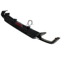 TOPPARTZ Rear Bumper Diffuser Lip For 2018 2019-2021 Toyota Camry Glossy Black