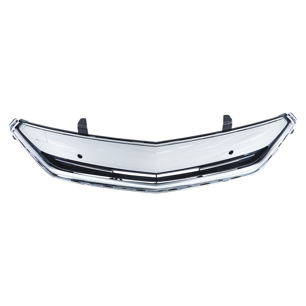 TOPPARTZ Front Lower Grille Silver 84036280 Grill For 2016-2019 Chevrolet Volt