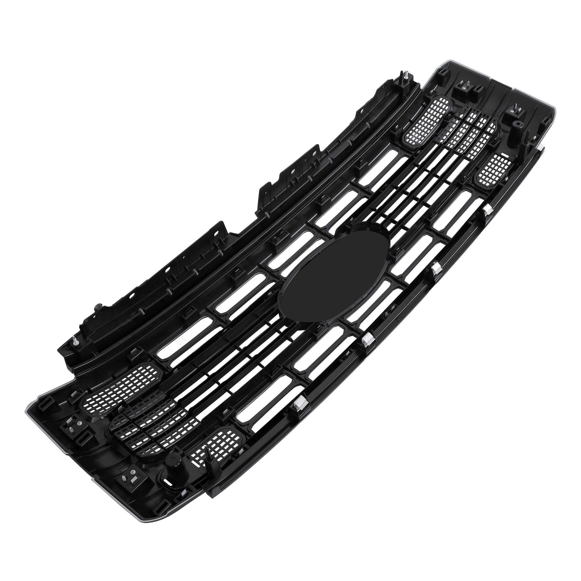 TOPPARTZ Grill Front Upper Side Grille For 2023 2024 Ford F250 Super Duty XL/XLT