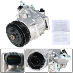 toppartz A/C Compressor w/Clutch Kit For 2009 2010-2015 Toyota RAV4 2.5L 2022690