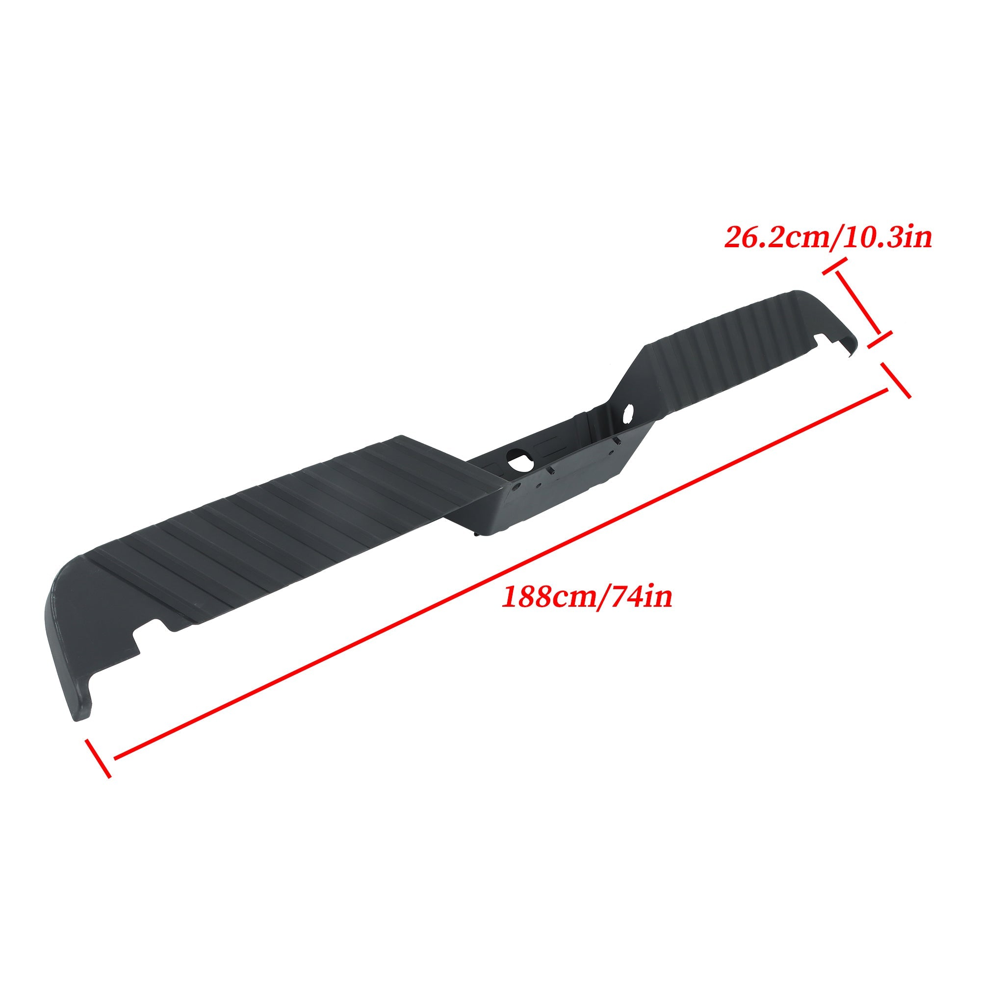 TOPPARTZ Rear Bumper Step Pad For 2008-2016 Ford F250 F350 F450 W/O Sensor?Hole