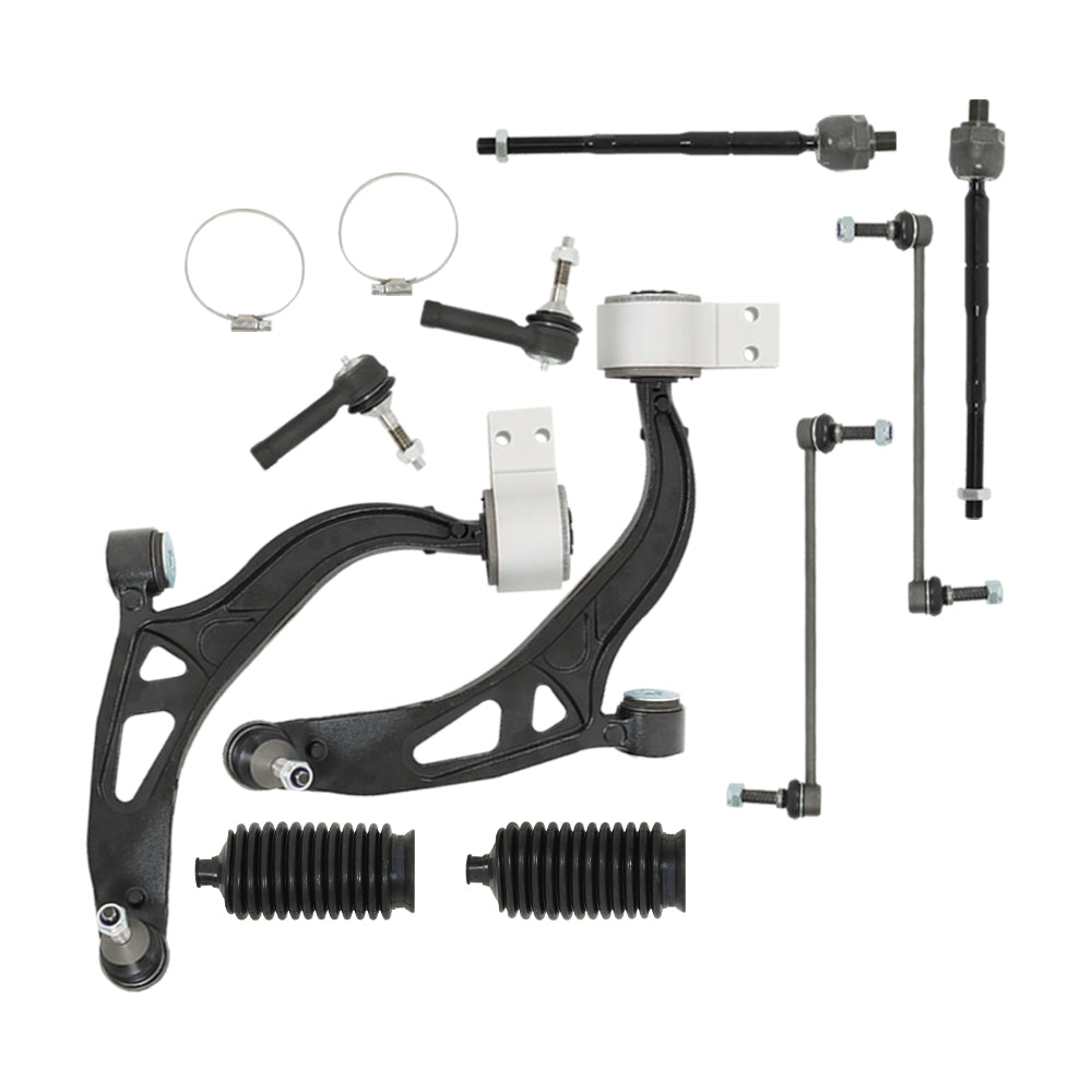 TOPPARTZ Front Lower Control Arm Ball Joints Sway Bars For 2011-17 Ford Explorer