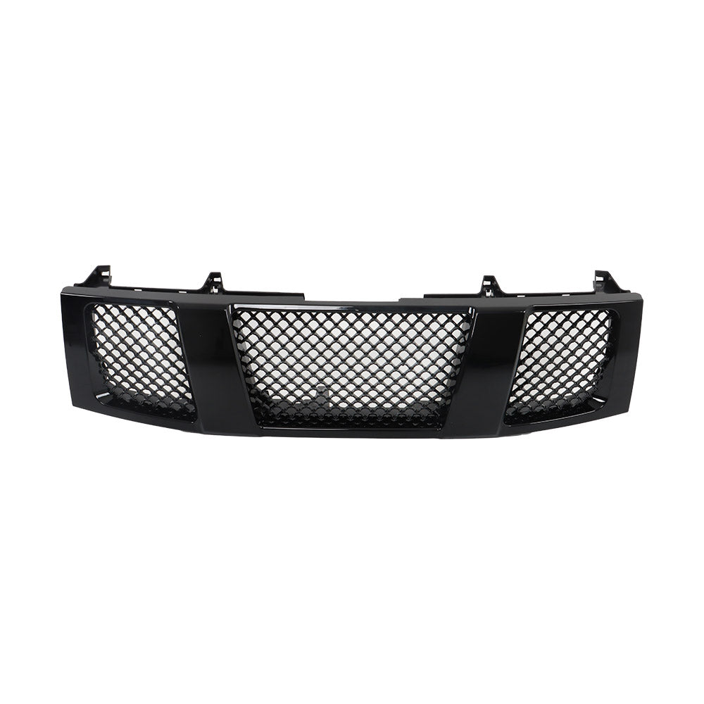 TOPPARTZ Mesh Front Bumper Grille Glossy Black For 2004-2007 Titan/Armada