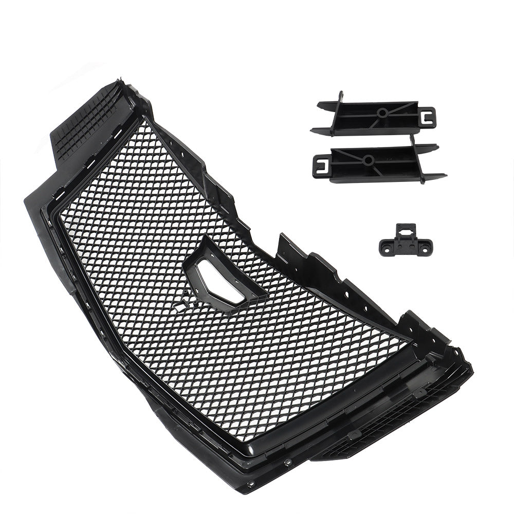 TOPPARTZ Front Bumper Grille Honeycomb For 2015-2020 Cadillac Escalade Black