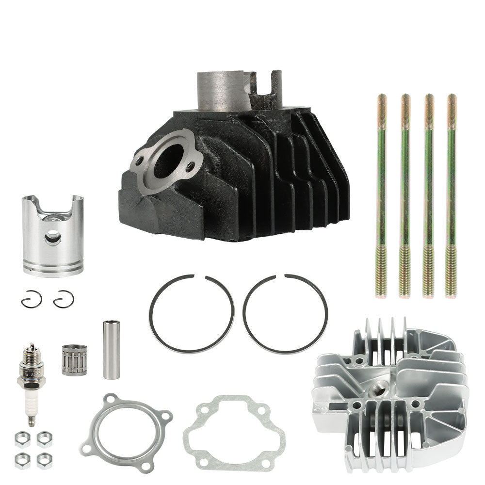 For Yamaha PW80 Y-Zinger 1983-2005 2006 47mm Cylinder Piston Ring Gasket Kit