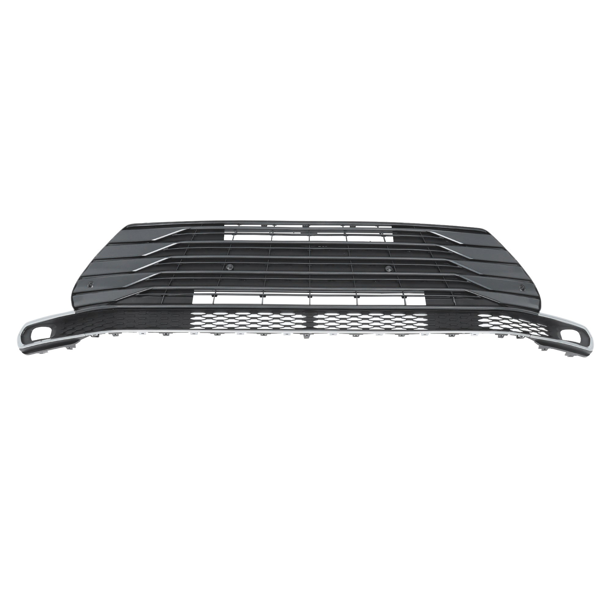 TOPPARTZ Lower Grille Gloss Blk W/ Sensor Hole For 2021-23 Toyota Sienna Plastic