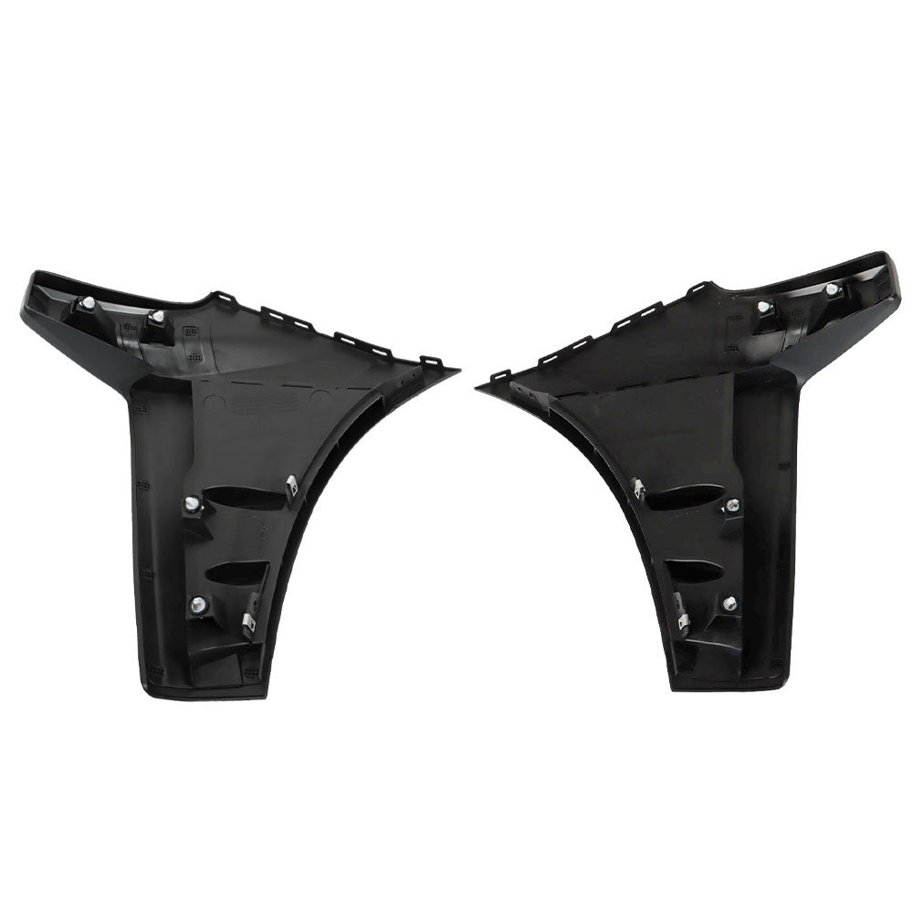 TOPPARTZ Driver+Passenger Side Front Bumper End Cap For 2019-22 Chevy Silverado