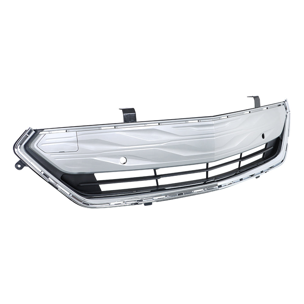 TOPPARTZ Front Lower Grille Silver 84036280 Grill For 2016-2019 Chevrolet Volt