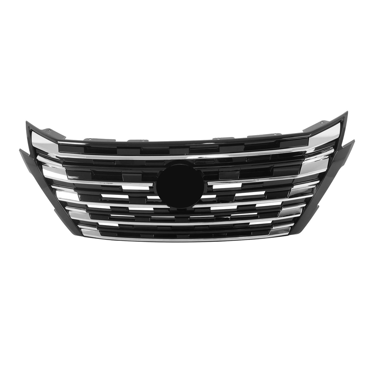 TOPPARTZ Front Grille Chrome & Black For 2024-2025 Nissan Rogue W/O Camera Hole